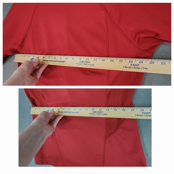 WA State Cougars 1/4 Zip Pullover XL Women Under Armour Red Wicking Breathable - Picture 4 of 14